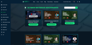 materiais gratuitos e aulas ao vivo do Nithflix