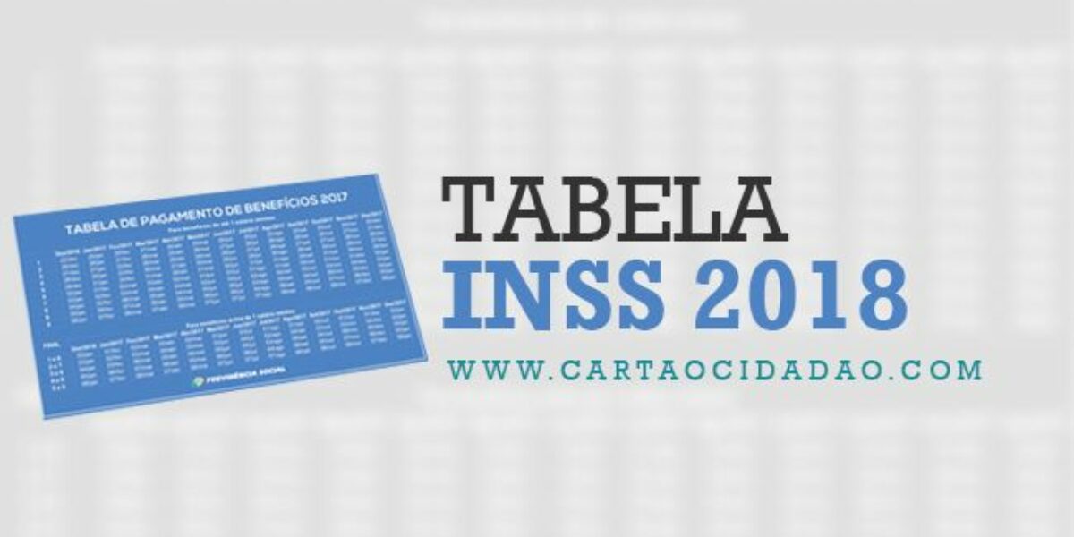 Tabela_INSS_2018 Tabela_INSS_2018